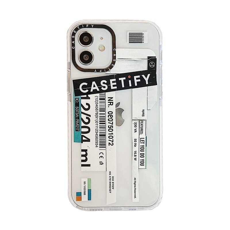 The Casetify Letter Label Case - Hi Tech Mobile Accessories