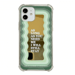 Green Gradient Mirror Letter Case