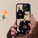 The Fuzzy Plush Flower Case