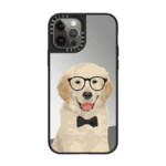 The Glasses Dog Mirror Case