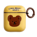 Happy Bear Airpods Case