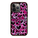Pink & Black Electric Love by Corey Paige Designs