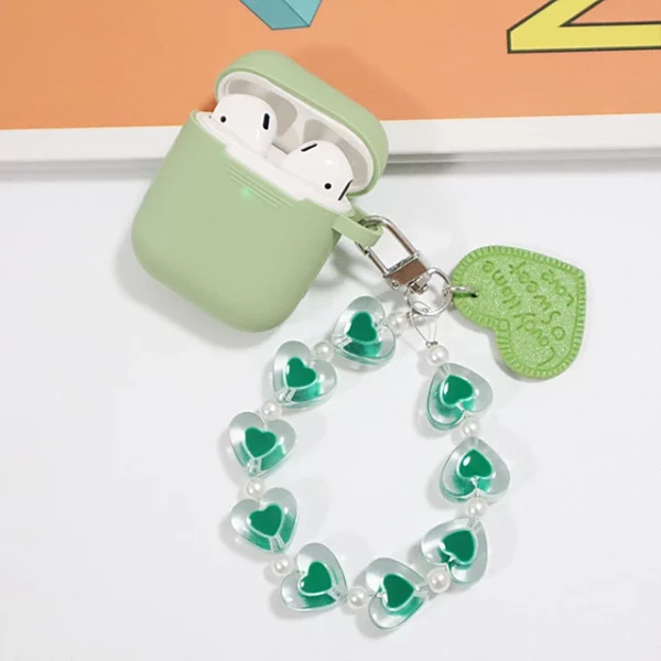 Love Heart Airpods Keychain - Image 4