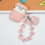 Love Heart Airpods Keychain