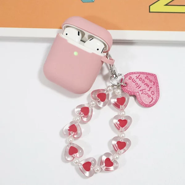 Love Heart Airpods Keychain - Image 5