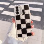 Samsung Love Heart Lattice Case