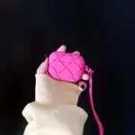 Woven Pattern Silicone Soft AirPods Cases