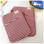 Checkered MacBook Zipper Bag