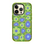 Warped Floral Checker Case