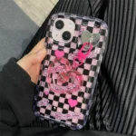 Lattice Checkerboard Pendant Case