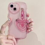 Heart Wave Transparent Silicone Case