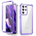 Samsung Purple Transparent Protective Case