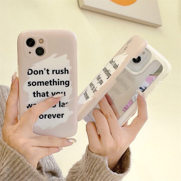 Letters Bumper Camera Protective Case - Image 4