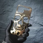 Skull Hard Metal Hollow Case