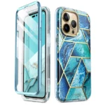 Glitter Marble Bumper Case