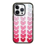Pink Polka Daub Hearts Case
