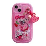 Cherry Smile Heart Pendant Case