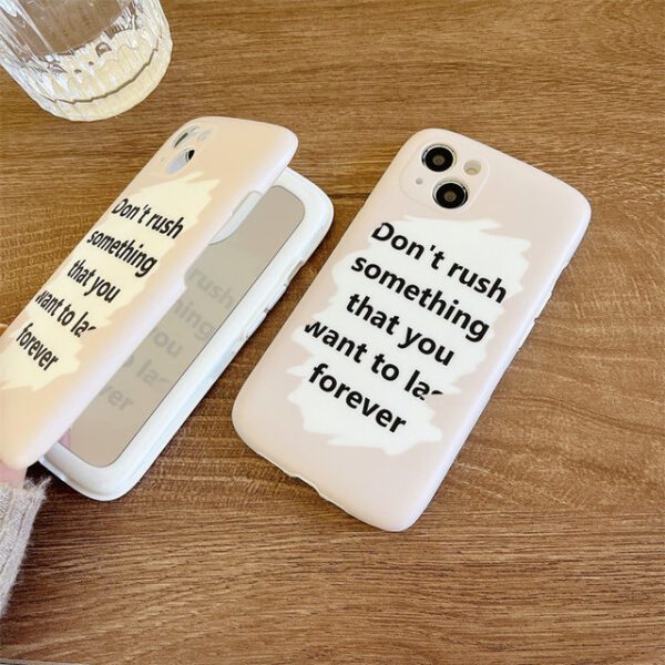 Letters Bumper Camera Protective Case - Image 2