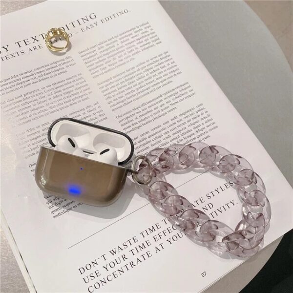 Acrylic Bracelet Chain AirPods Case