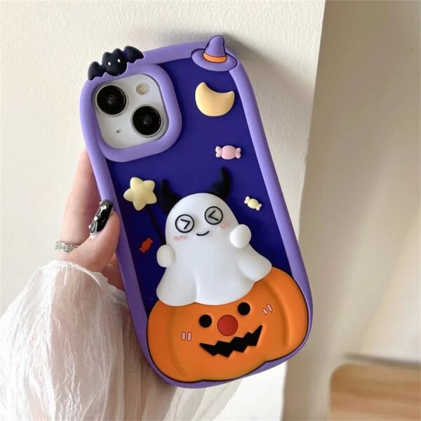 Halloween Pumpkin Ghost Case