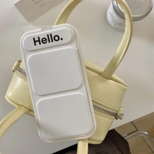 Hello Leather Foldable Flip Bracket Case