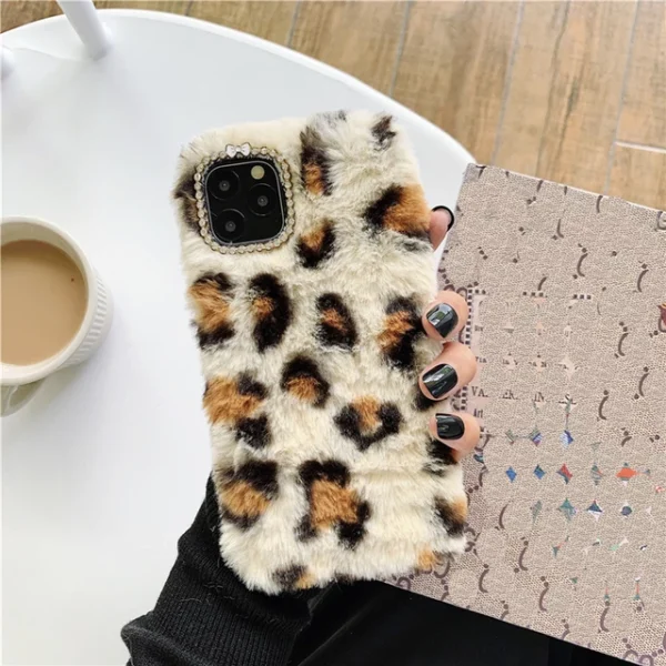 Leopard Warm Plush Cases - Image 3