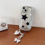 Star Bow Pendant Silver Case