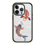 Koi Fish Japanese Tattoo Style Transparent Pattern Case