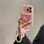 Heart Bracket Beads Chain Case