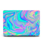Retro Liquid Swirl MacBook Case