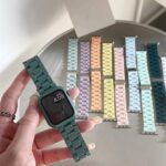 Candy Colour Resin Apple Watch Bracelets
