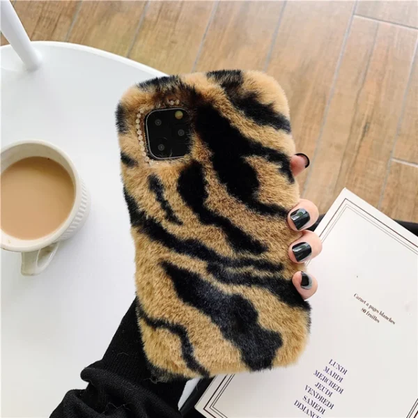 Leopard Warm Plush Cases - Image 2