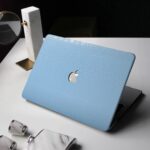 MacBook Real Crocodile Skin Blue Case