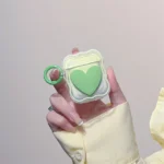 3D Heart Gradient AirPods Case