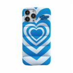 Puffer Hypnotic Blue Heart Case