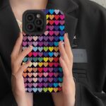 Luxury Colourful Hearts Case