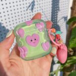 Heart Face Wavy AirPods Case