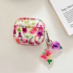 Watercolor Painting Flower AirPods Case