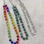 Shinning Transparent Crystal Beaded Charms