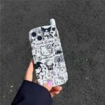 Sanrio Hello Kittys Black and White Case