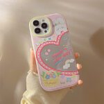 Graffiti Love Rabbit Flowers Case
