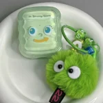 Plush Smiley Cartoon AirPods Case