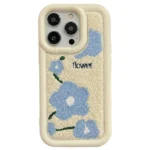 Embroidery Flower Camera Stand Case
