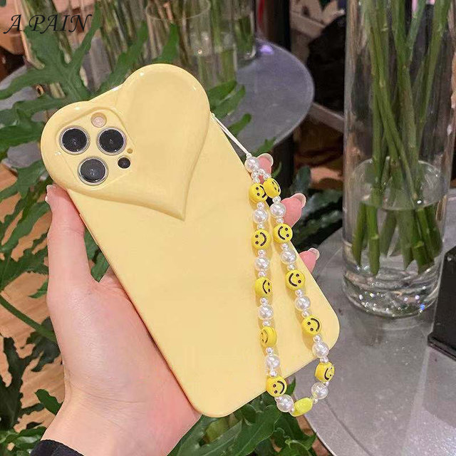 Yellow Heart Camera Protector Charm Case - Image 2
