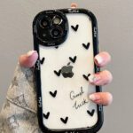 Good Luck Heart Shockproof Bumper Case