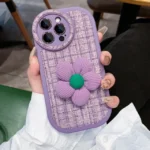 Woolen Lattice Flower Case