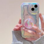 Laser Round Ring Holder Aurora Case