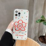 Wave Point Flower Bracket Case