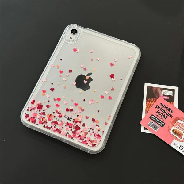 Heart Confetti iPad Case