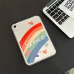 Smile Rainbow iPad Case